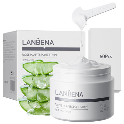 LANBENA 2% BHA Blackhead Removal Nose Mask – Deep Pore Cleansing Treatment