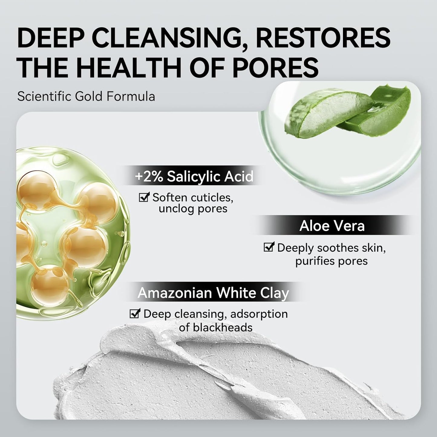 LANBENA 2% BHA Blackhead Removal Nose Mask – Deep Pore Cleansing Treatment