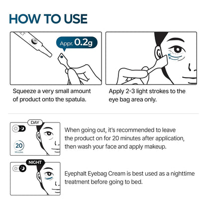 Dr. Melaxin Eyephalt Eye Bag Cream – Advanced Under Eye Treatment for Dark Circles, Puffiness & Wrinkles