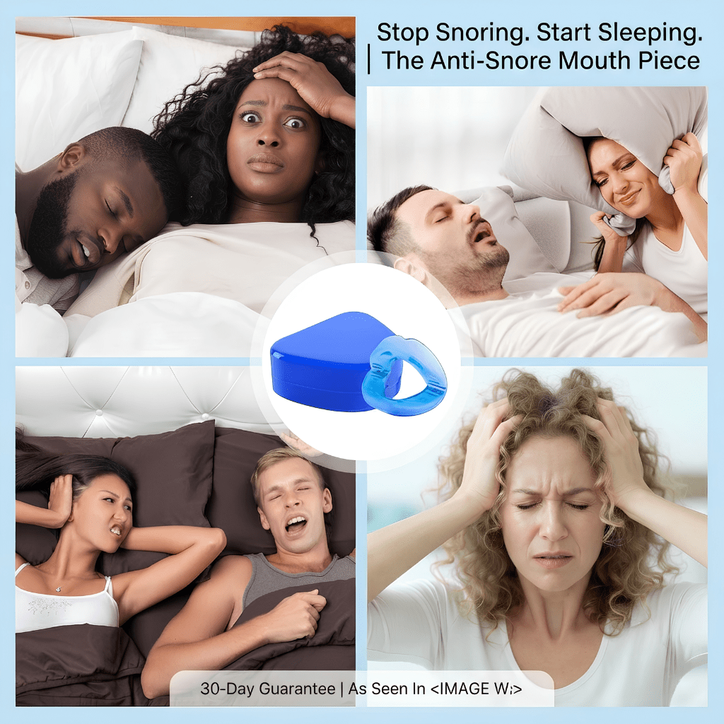 Anti Snore Mouthpiece | Adjustable Sleep Support Mouth Guard - Ifrah Mart