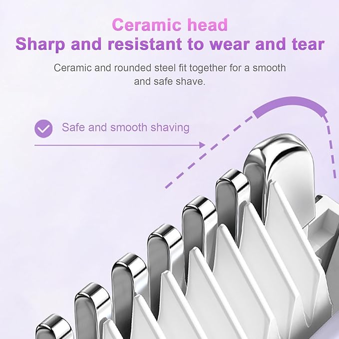 Double Head Electric Shaver | Rechargeable Hair & Beard Trimmer - Ifrah Mart