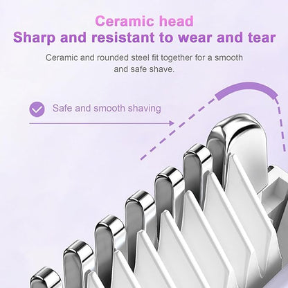 Double Head Electric Shaver | Rechargeable Hair & Beard Trimmer - Ifrah Mart