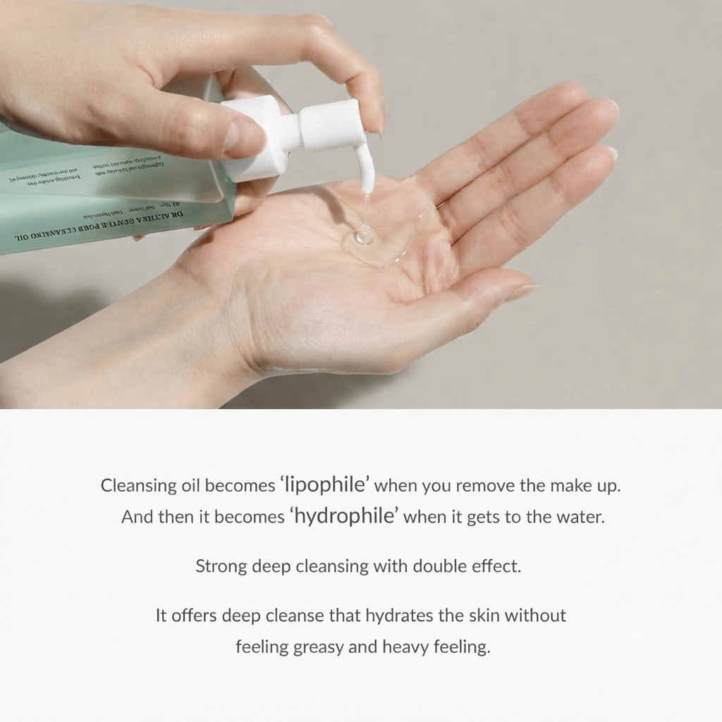Dr. Althea Gentle Pore Cleansing Oil 150ml | Korean Makeup Remover & Deep Pore Cleanser for All Skin Types - Ifrah Mart