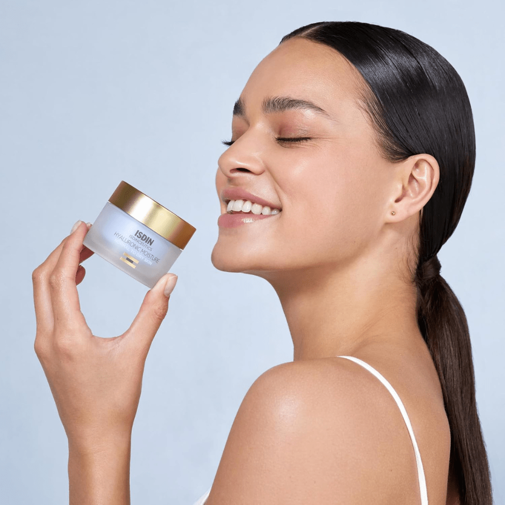 ISDIN Isdinceutics Hyaluronic Moisture Face Cream | Hydrating Hyaluronic Acid Moisturizer for Soft & Radiant Skin – 50ml - Ifrah Mart